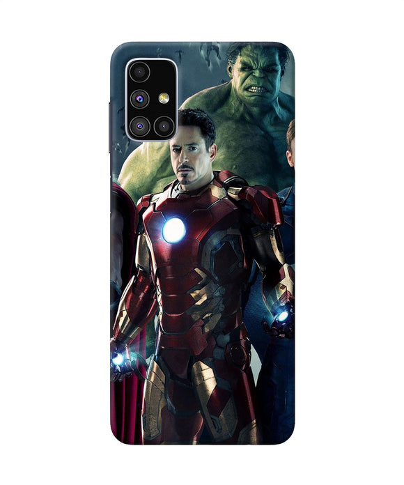 Ironman Hulk Space Samsung M51 Back Cover