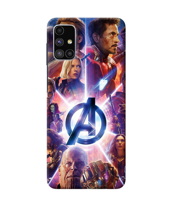 Avengers Poster Samsung M51 Back Cover