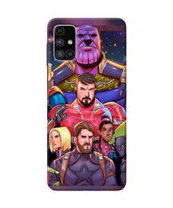 Avengers Animate Samsung M51 Back Cover