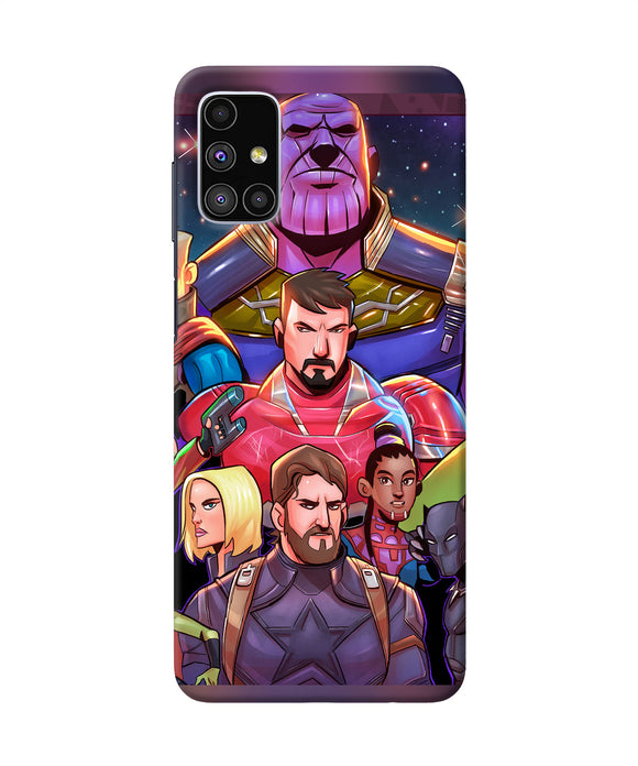 Avengers Animate Samsung M51 Back Cover