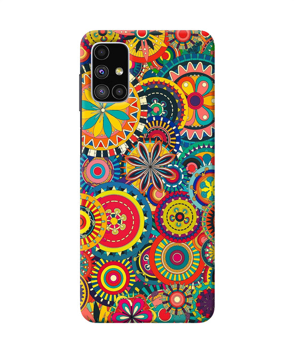 Colorful Circle Pattern Samsung M51 Back Cover