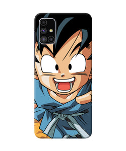 Goku Z Character Samsung M51 Back Cover