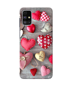 Heart Gifts Samsung M51 Back Cover