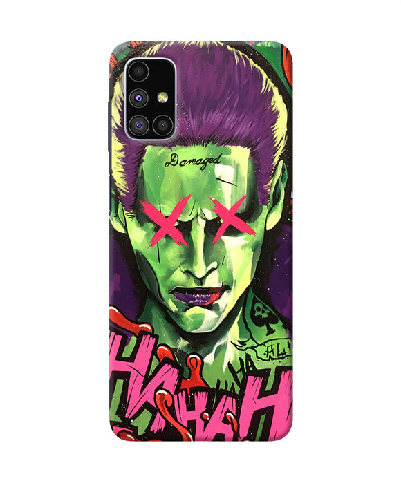 Damaged Joker Anim Samsung M51 Back Cover