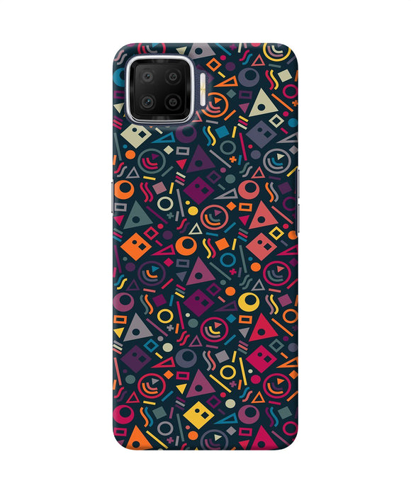 Geometric Abstract Oppo F17 Back Cover