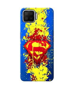 Superman Logo Oppo F17 Back Cover