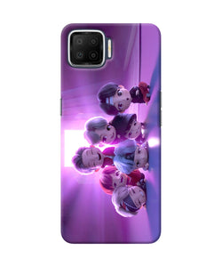 BTS Chibi Oppo F17 Back Cover