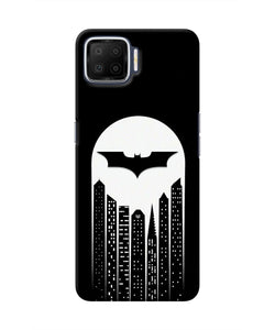 Batman Gotham City Oppo F17 Real 4D Back Cover