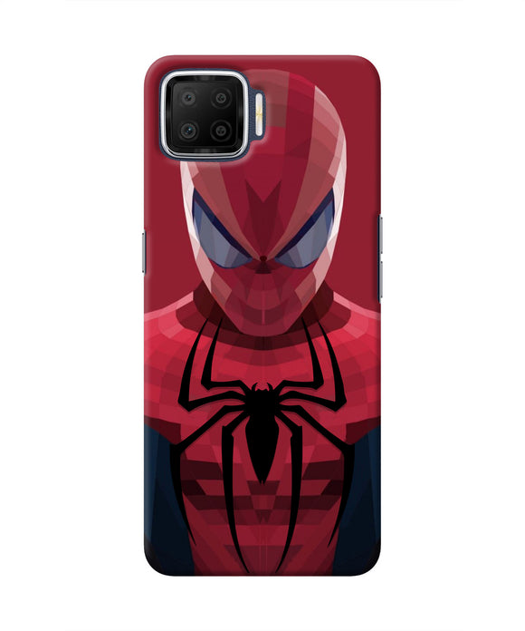 Spiderman Art Oppo F17 Real 4D Back Cover