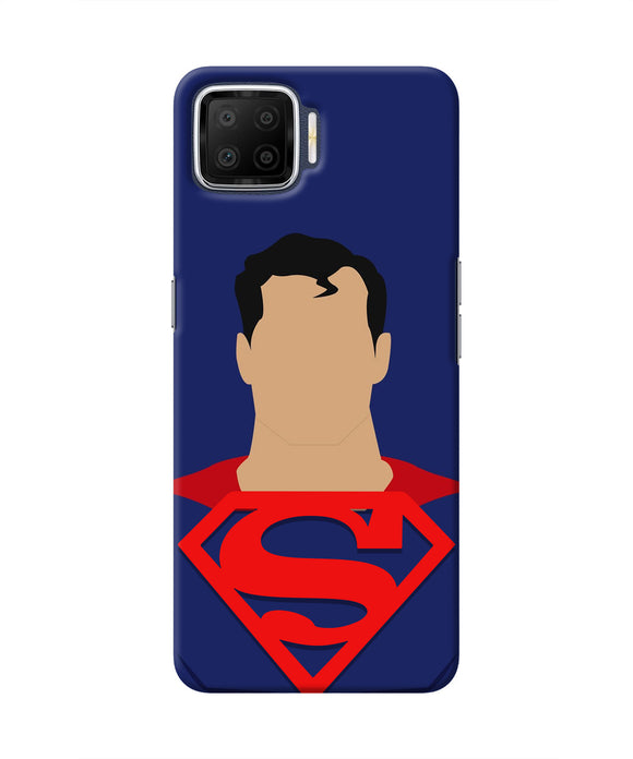 Superman Cape Oppo F17 Real 4D Back Cover