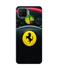 Ferrari Steeriing Wheel Oppo F17 Real 4D Back Cover