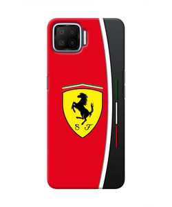 Ferrari Abstract Oppo F17 Real 4D Back Cover