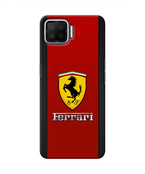 Ferrari Abstract Oppo F17 Real 4D Back Cover