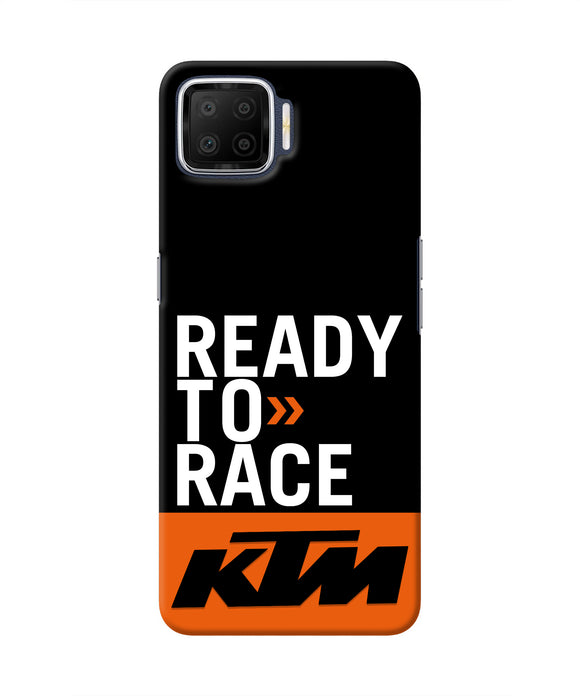KTM Ready To Race Oppo F17 Real 4D Back Cover
