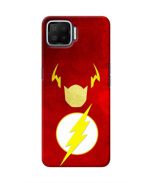 Flash Character Oppo F17 Real 4D Back Cover