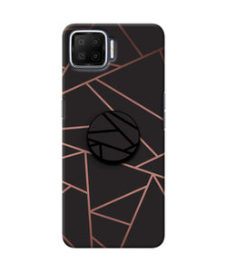 Geometric Pattern Oppo F17 Pop Case