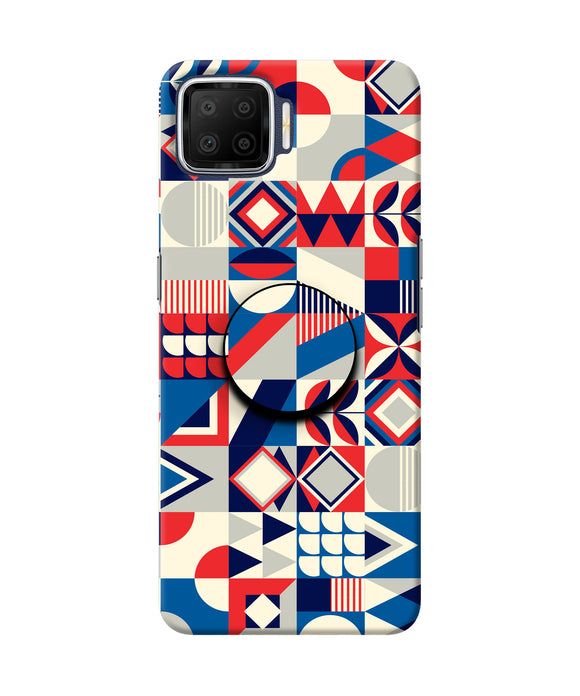 Colorful Pattern Oppo F17 Pop Case