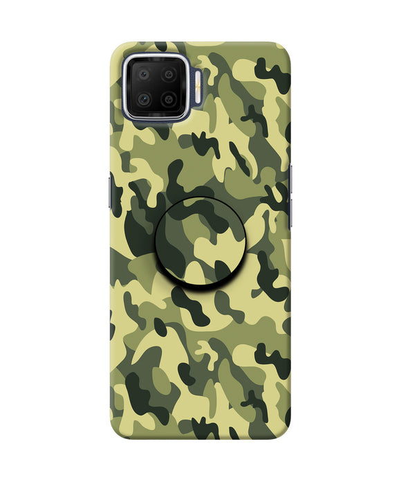 Camouflage Oppo F17 Pop Case