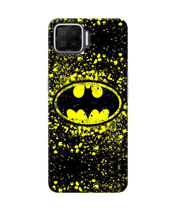 Batman Last Knight Print Yellow Oppo F17 Back Cover