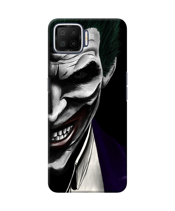 The Joker Black Oppo F17 Back Cover