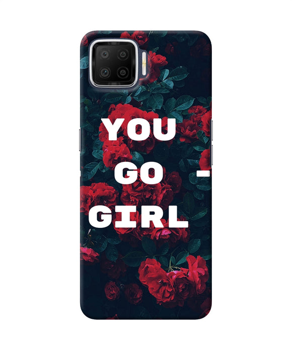 You Go Girl Oppo F17 Back Cover