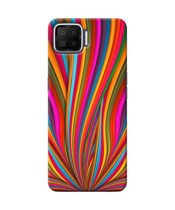 Colorful Pattern Oppo F17 Back Cover