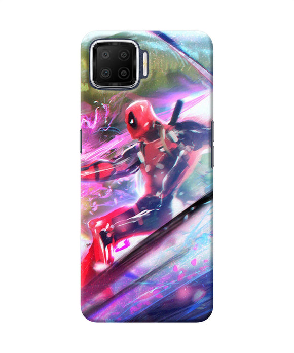 Deadpool Super Hero Oppo F17 Back Cover
