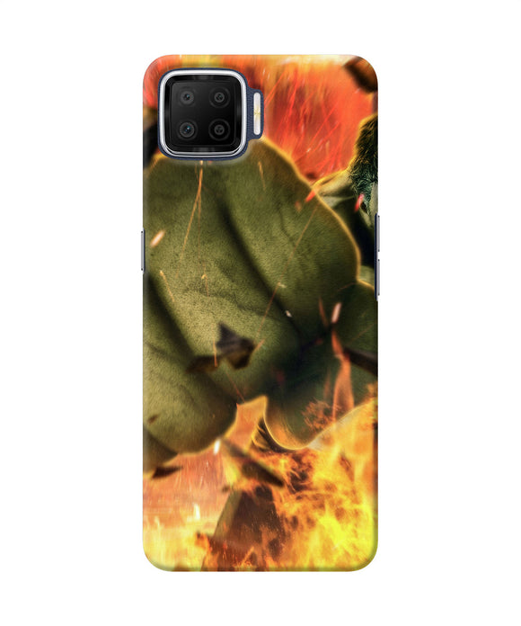 Hulk Smash Oppo F17 Back Cover