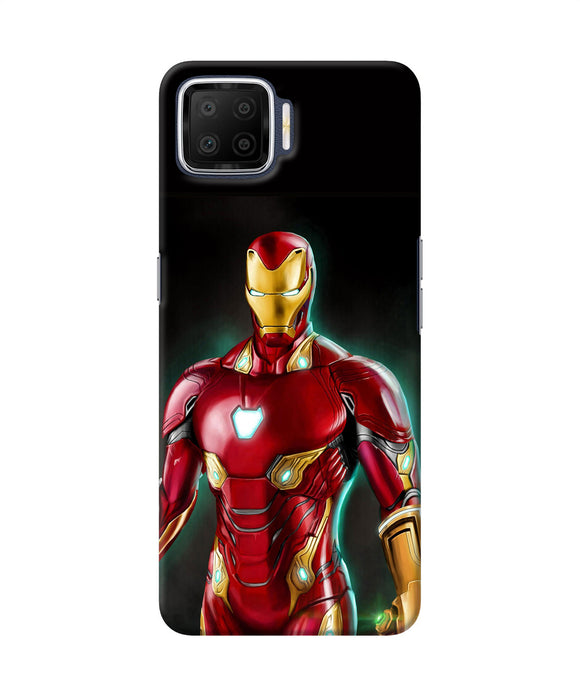 Ironman Suit Oppo F17 Back Cover