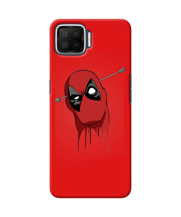 Funny Deadpool Oppo F17 Back Cover