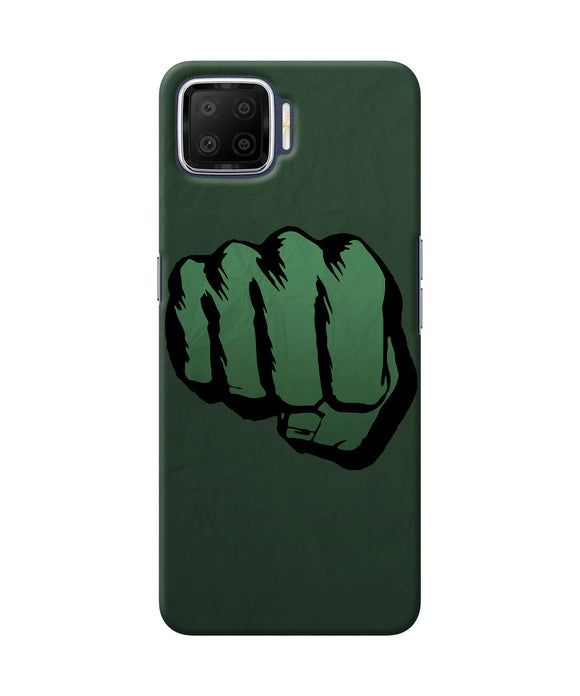 Hulk Smash Logo Oppo F17 Back Cover