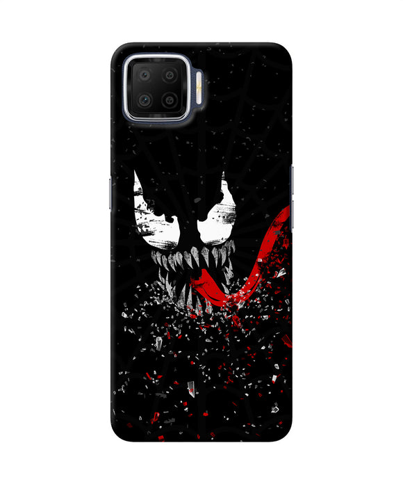Venom Black Poster Oppo F17 Back Cover