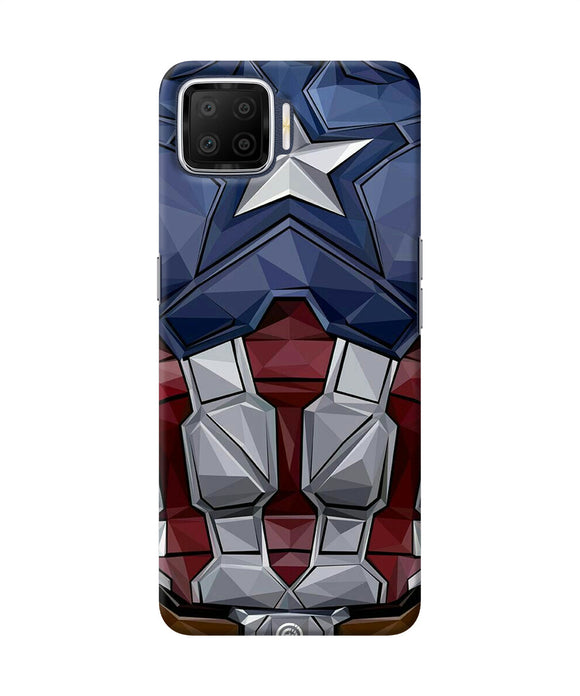 Captain Suit Oppo F17 Back Cover