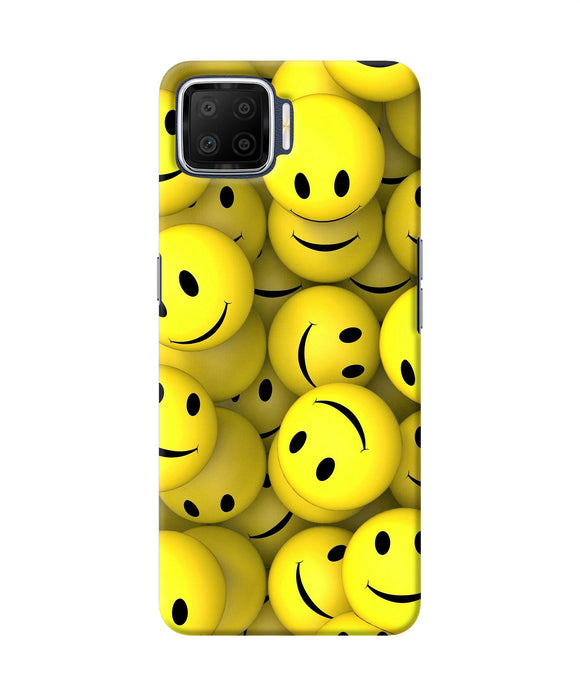 Smiley Balls Oppo F17 Back Cover