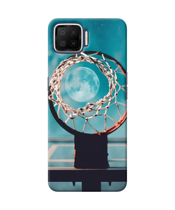 Basket Ball Moon Oppo F17 Back Cover