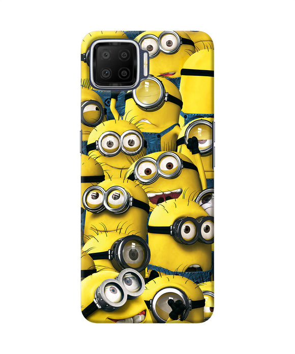 Minions Crowd Oppo F17 Back Cover