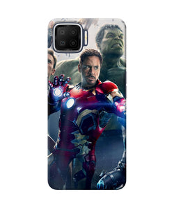 Avengers Space Poster Oppo F17 Back Cover