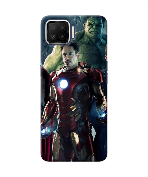 Ironman Hulk Space Oppo F17 Back Cover