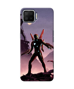 Ironman On Planet Oppo F17 Back Cover