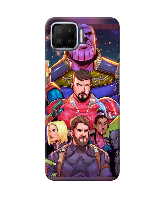 Avengers Animate Oppo F17 Back Cover