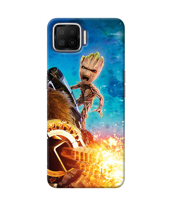 Groot Angry Oppo F17 Back Cover