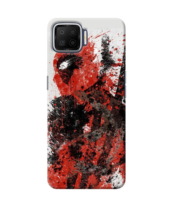 Deadpool Rugh Sketch Oppo F17 Back Cover