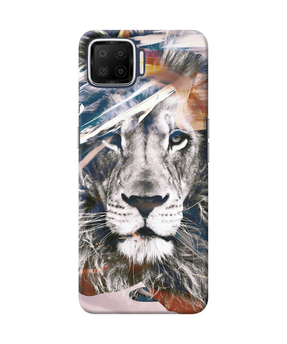 Lion Poster Oppo F17 Back Cover