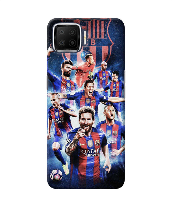 Messi Fcb Team Oppo F17 Back Cover