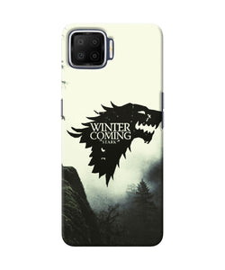 Winter Coming Stark Oppo F17 Back Cover