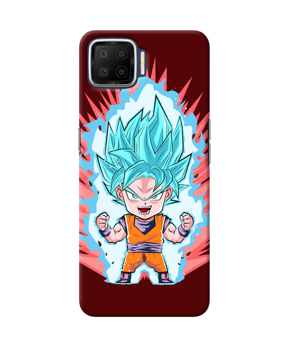 Goku Little Character Oppo F17 Back Cover
