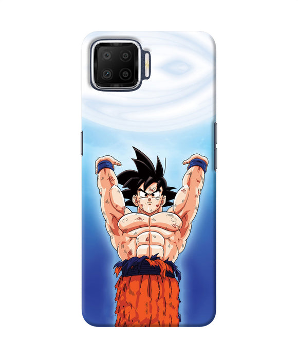 Goku Super Saiyan Power Oppo F17 Back Cover