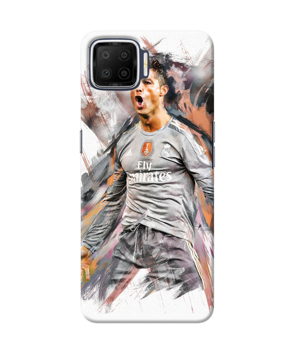 Ronaldo Poster Oppo F17 Back Cover