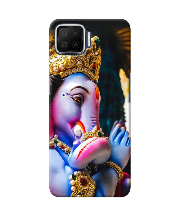 Lord Ganesh Statue Oppo F17 Back Cover
