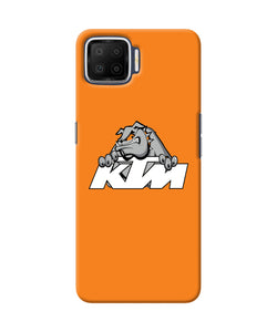 Ktm Dog Logo Oppo F17 Back Cover